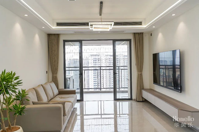 108㎡簡約風(fēng)三居室，優(yōu)化室內(nèi)空間利用，讓生活井然有序